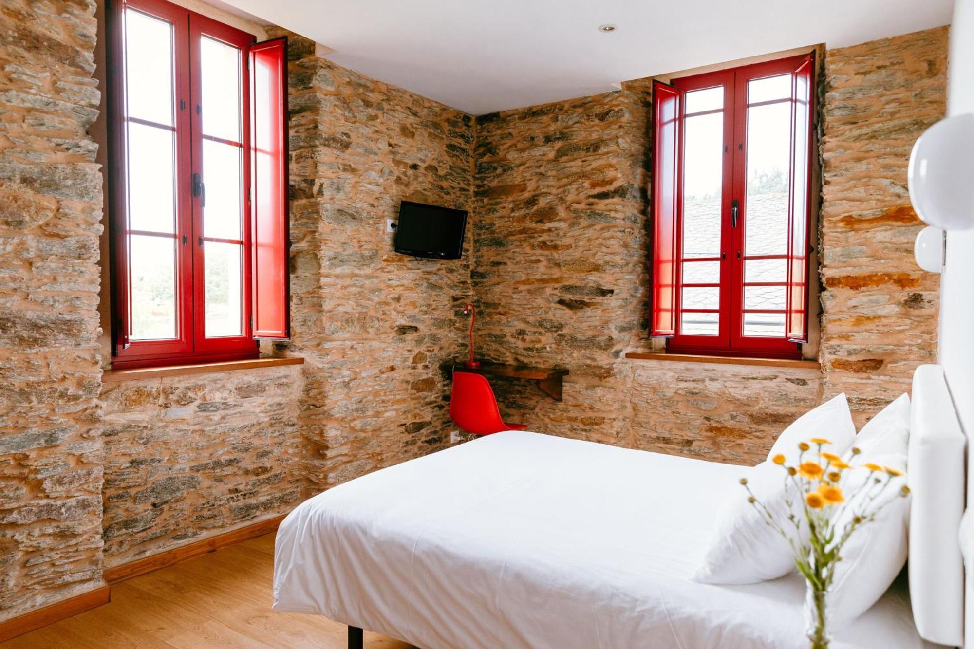Hotel El Castano Dormilon Santa Marta de Ortigueira Buitenkant foto