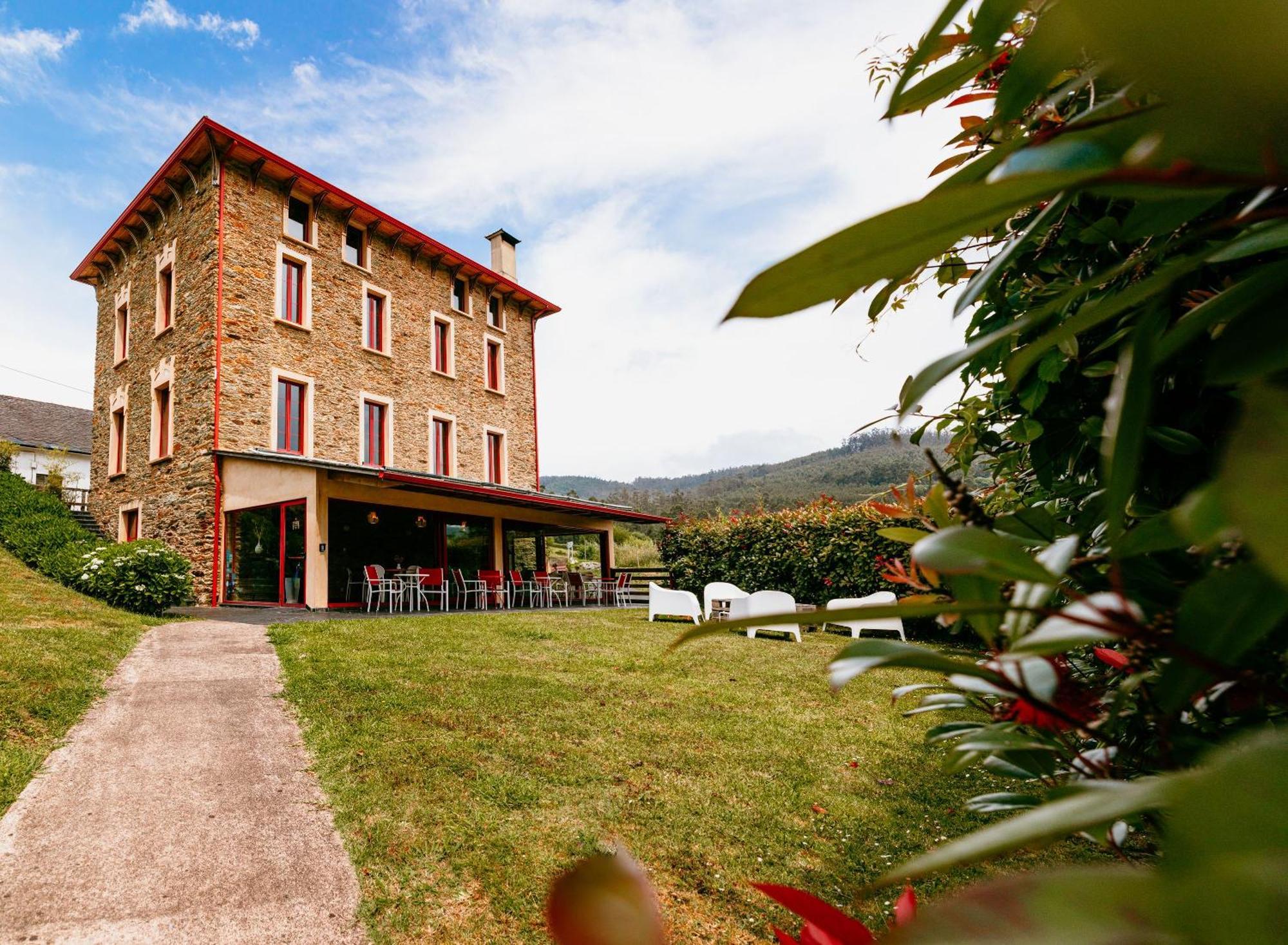 Hotel El Castano Dormilon Santa Marta de Ortigueira Buitenkant foto